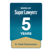 Super Lawyers 5 Years | Clark Harmonson